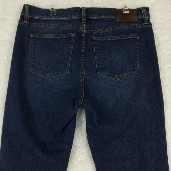 Lauren Jeans Co Womens Jeans Classic Straight Blue Denim Medium Wash Petite 8P - Picture 4 of 12